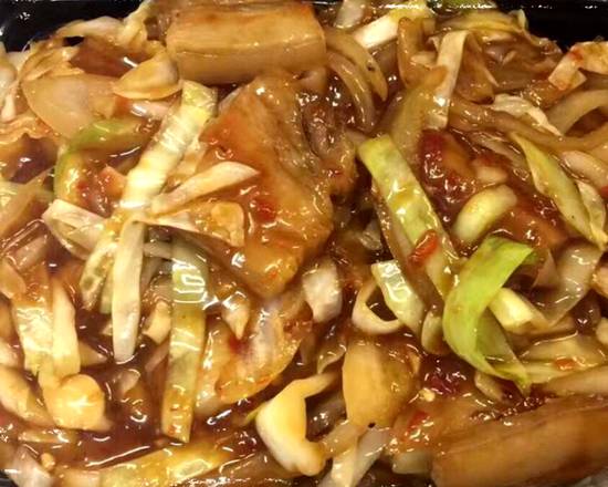 Q198. Szechuan Style Twice-Cooked Pork 四川回鍋肉(spicy)